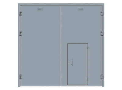 糧庫鋼制保溫密閉門